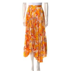 Acler Colorful Pleated Women's Skirt